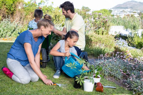 Sustainable tree surgery recycling and waste sorting in Hampstead